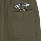 Boys Green Logo & Frog Joggers, 1, hi-res